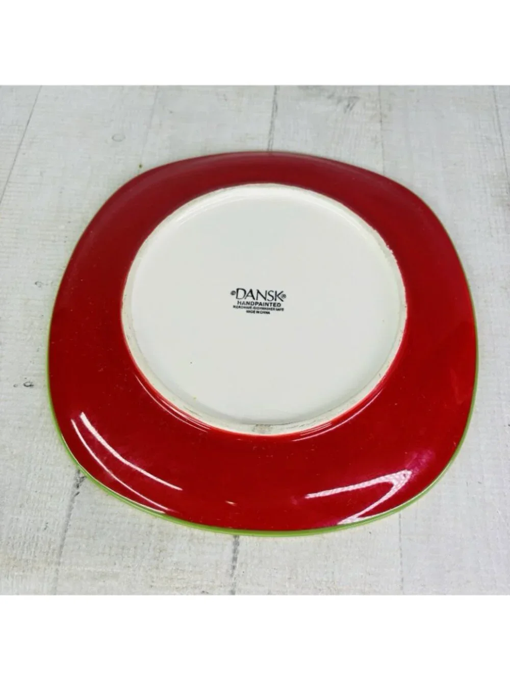 Dansk CARIBE ARUBA ORANGE & Red Green Yellow Rings 8 3/4
